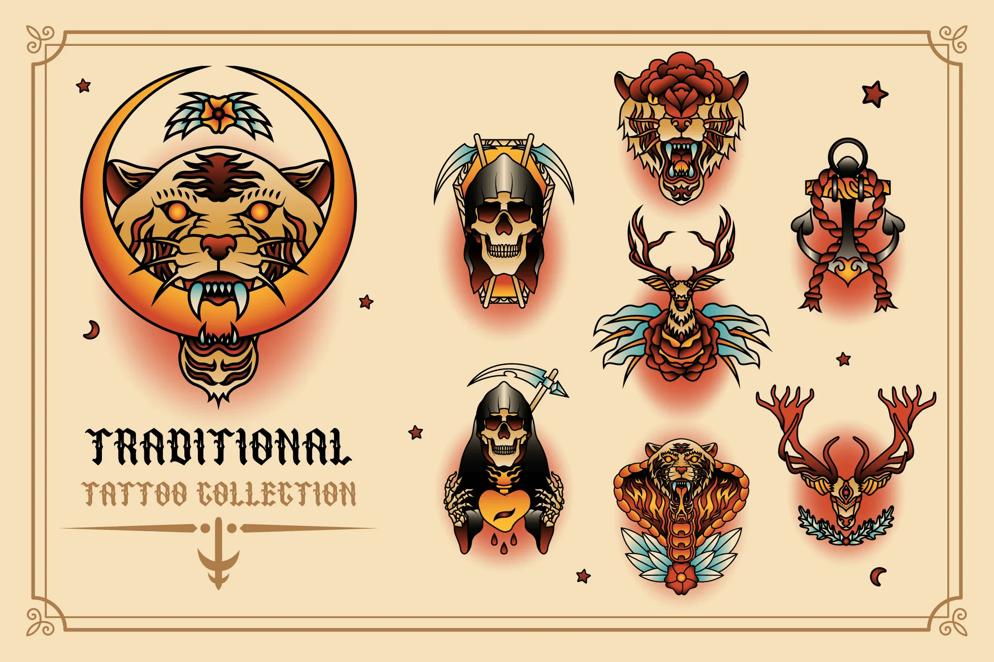 Traditional Tattoo Collection