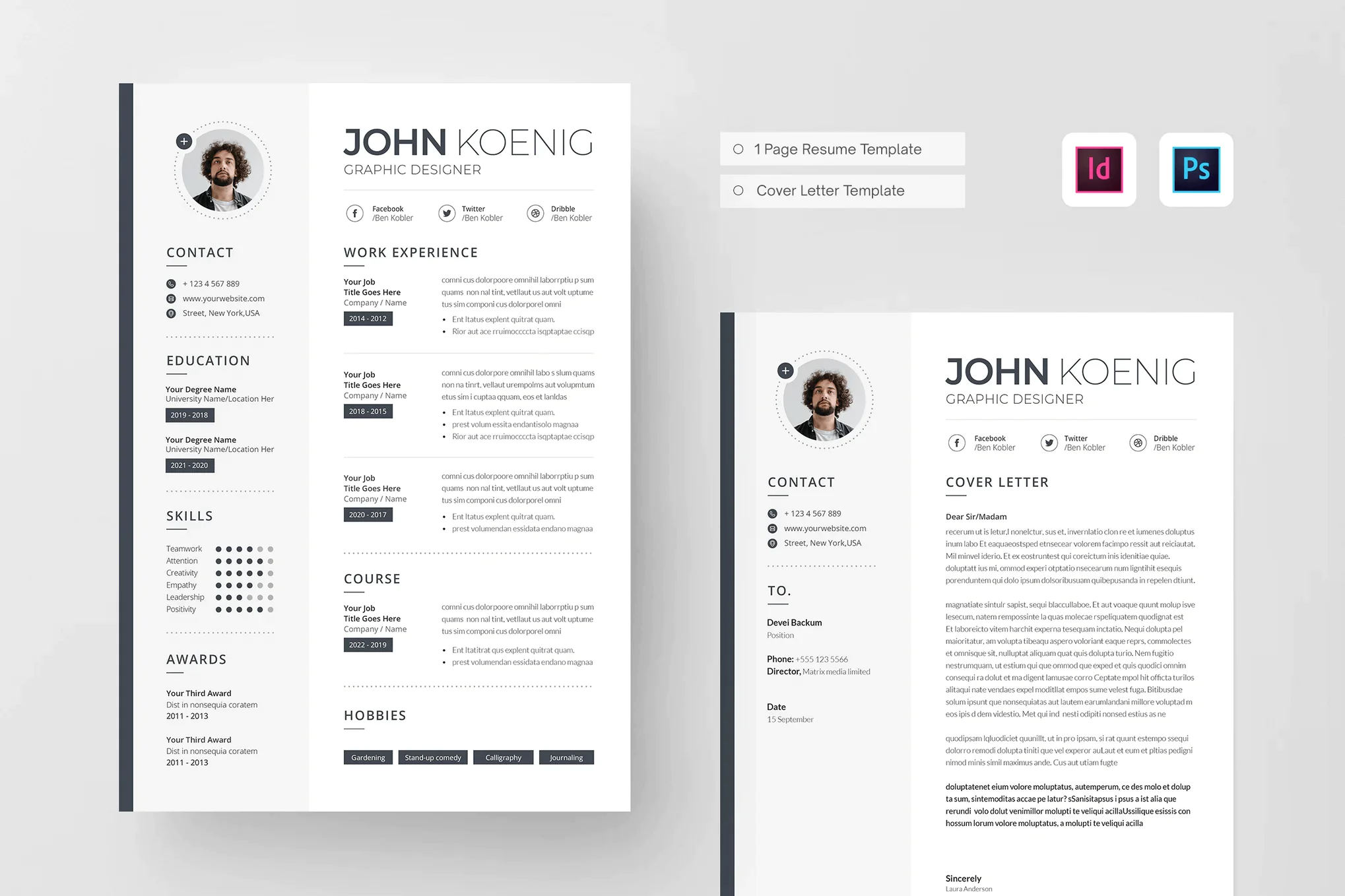 The Minimalist Resume / CV