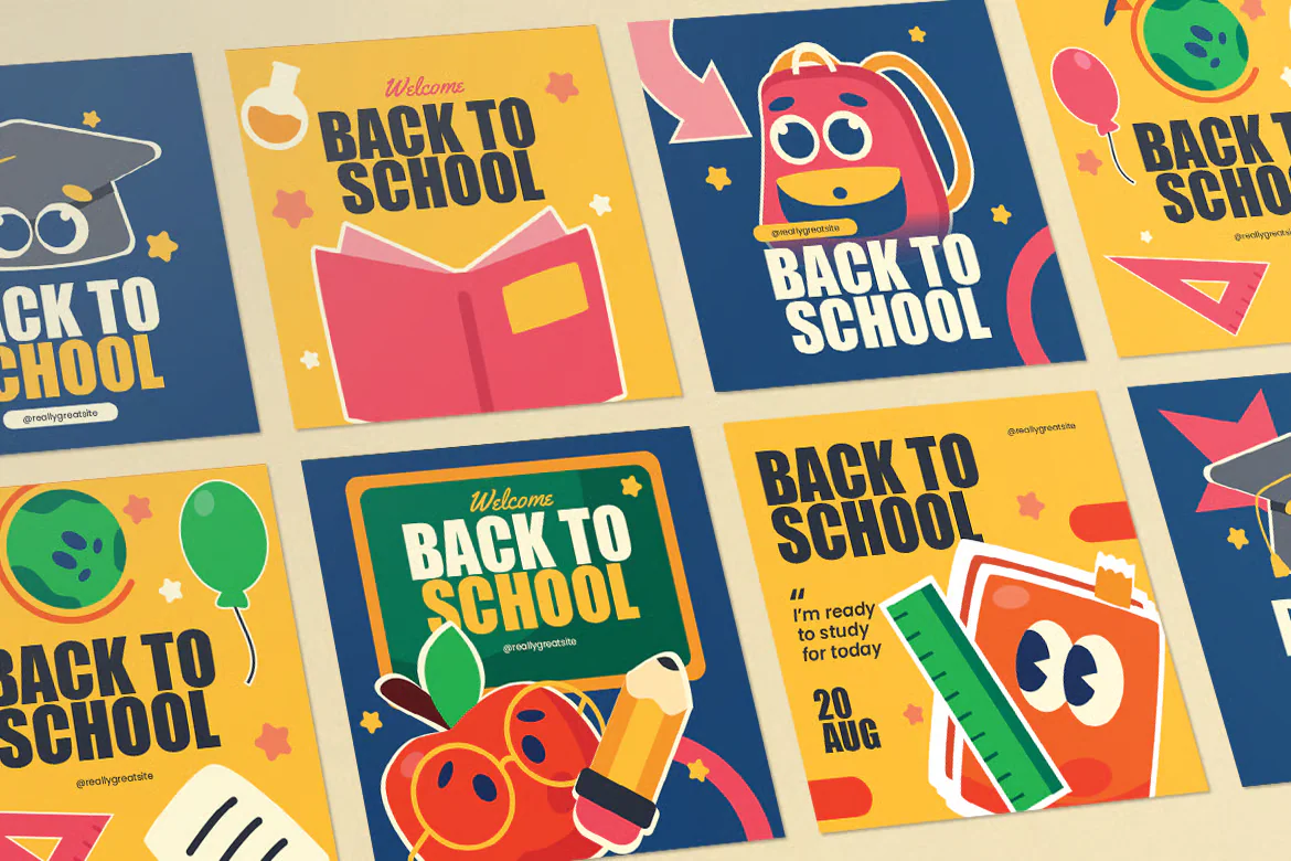 Back to School Social Media