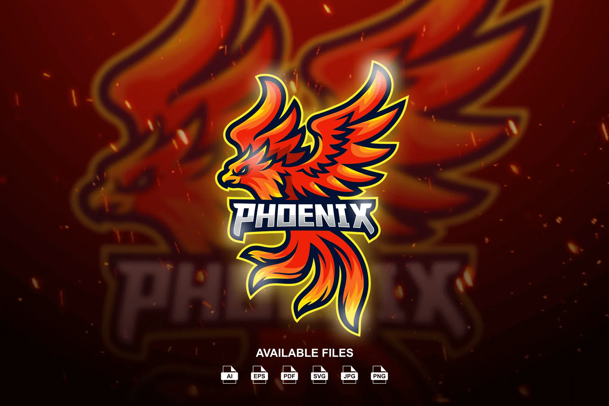 Phoenix Logo Template