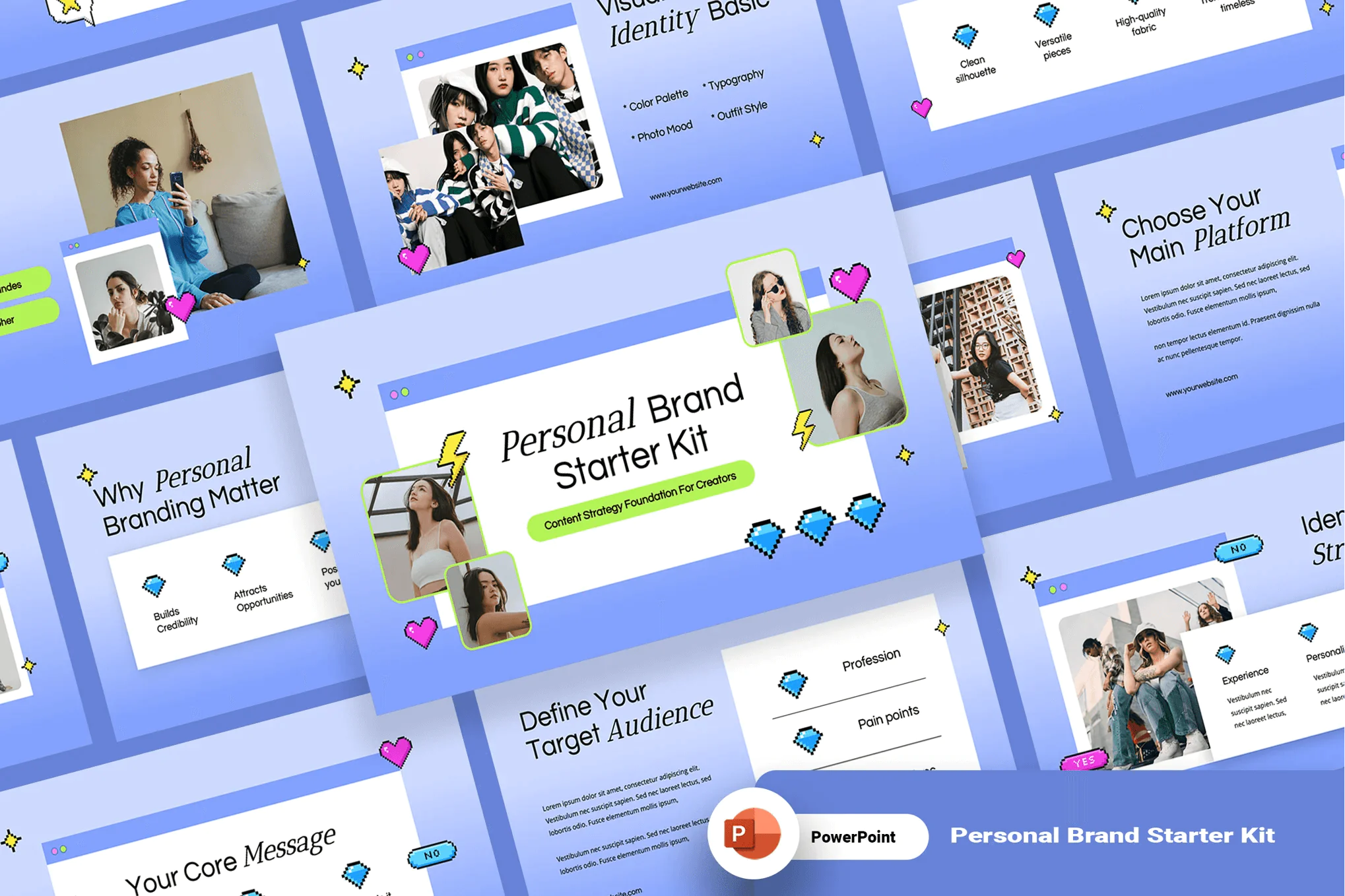 Personal Branding Kit - Power Point
