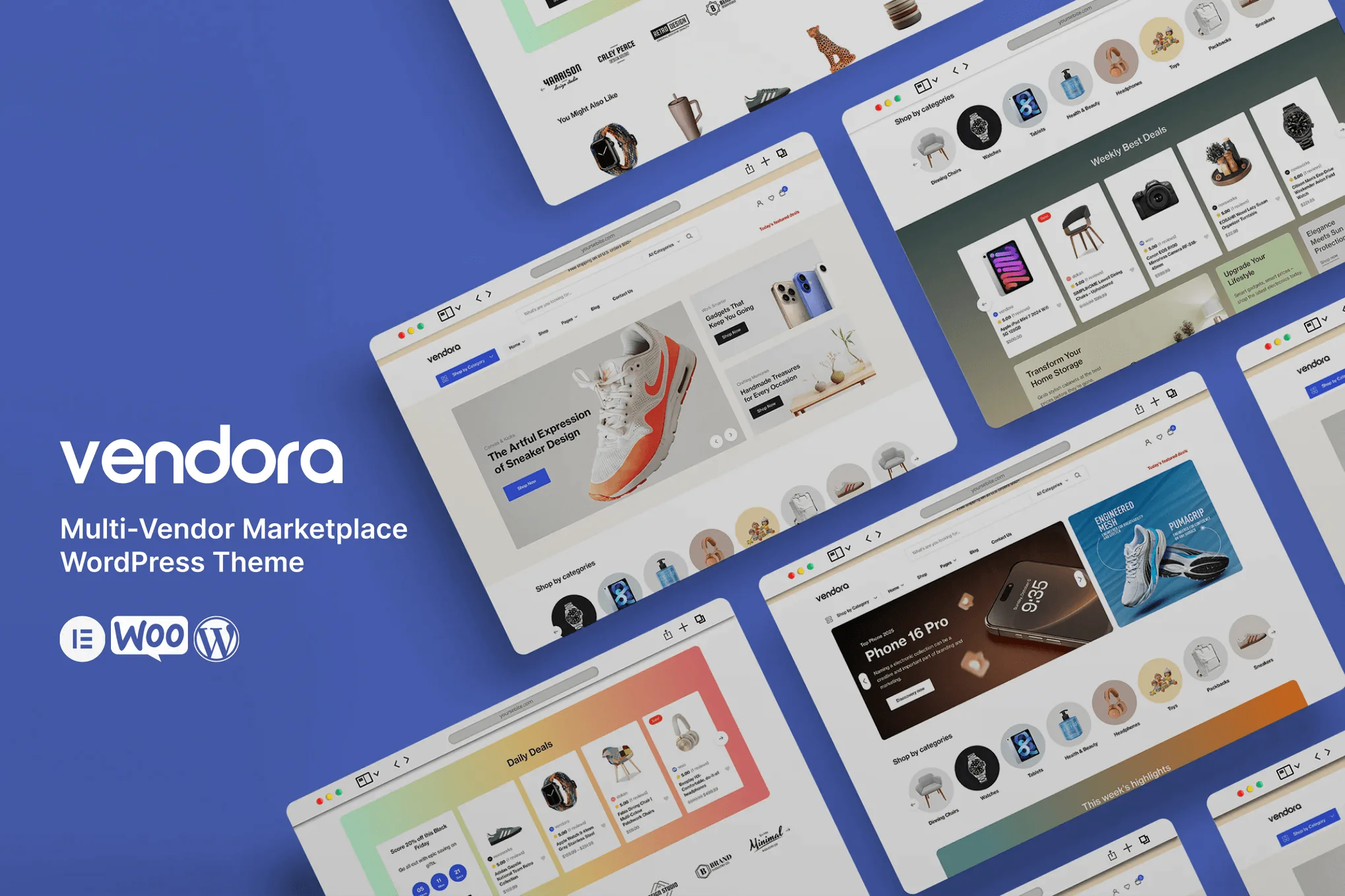 Vendora – Multi-Vendor Marketplace WordPress Theme