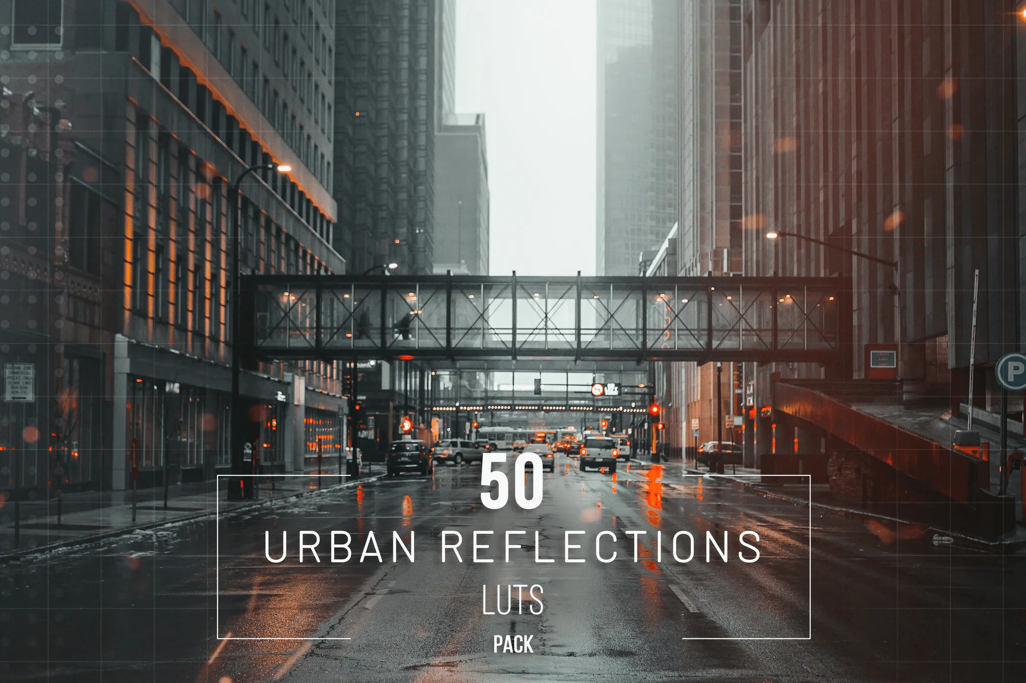 50 Urban Reflections LUTs Pack