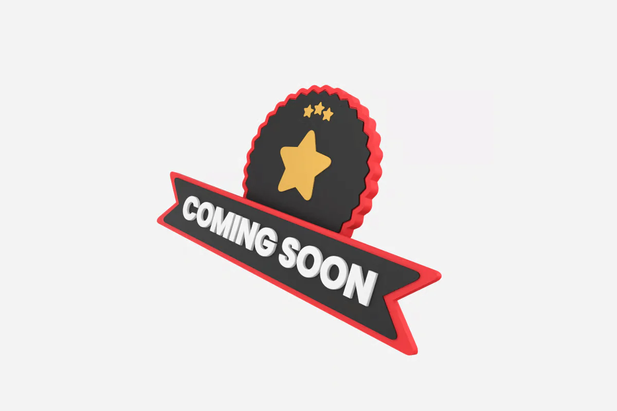 Pre Order Badge 3D Illustration