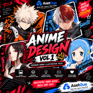 Anime Design Vol 1 – Koleksi Desain Anime