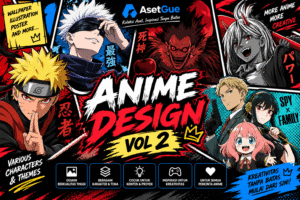 Anime Design Vol 2 – Koleksi Desain Anime