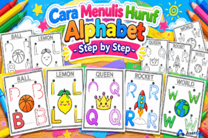 Cara Menulis Huruf Alphabet – Step by Step