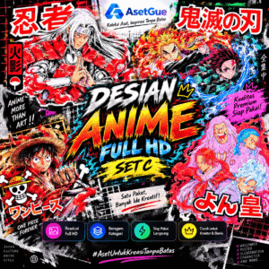 Desain Anime Full HD – Set C