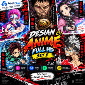 Desain Anime Full HD – Set E