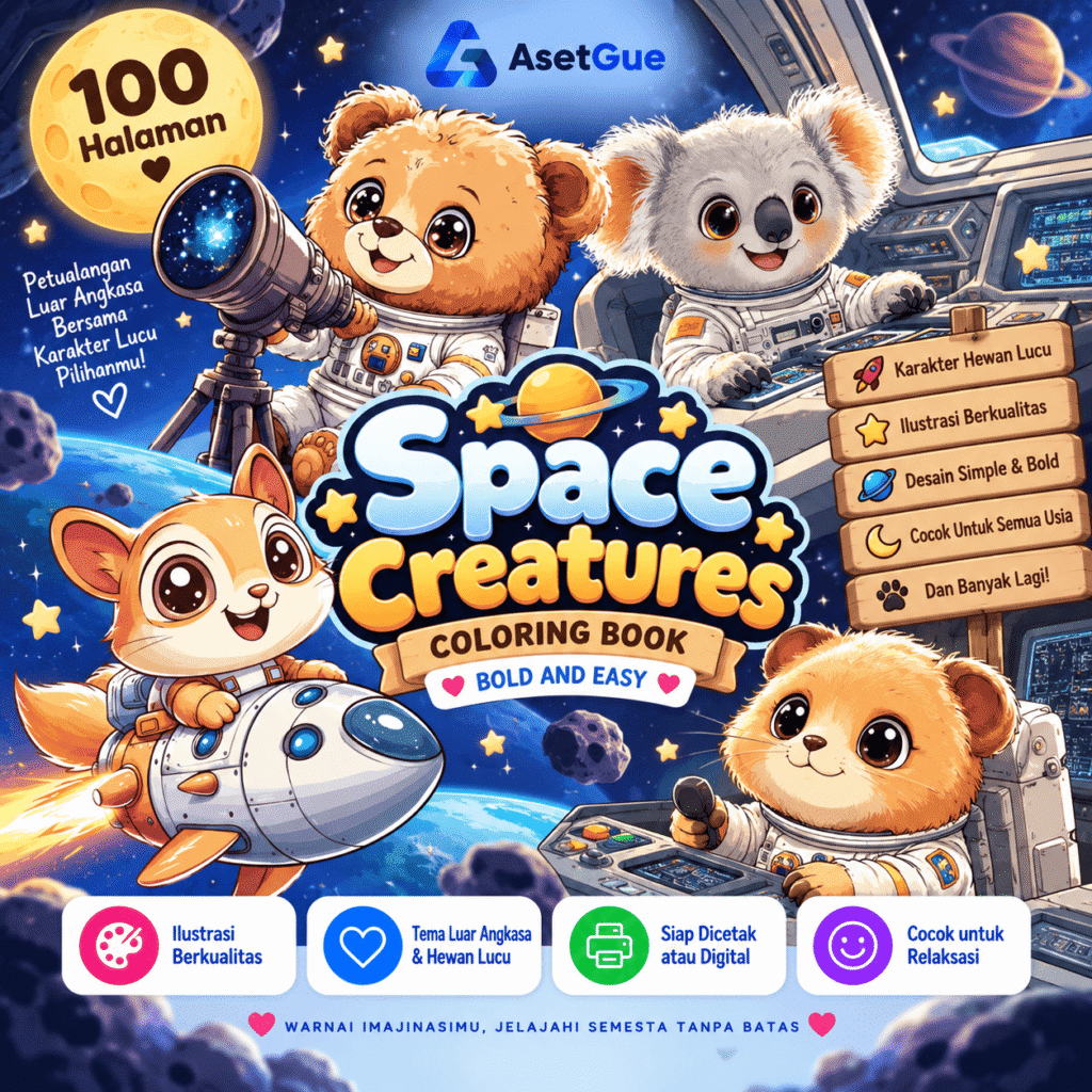 Space Creatures - 100 Halaman